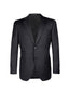 Mens Black Plaid Suit