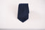 Solid Navy Woven Tie