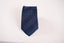 Navy Striped Woven tie